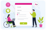conformité RGAA - template LimeSurvey