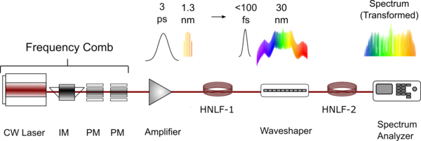 schematic spectral domain neural network