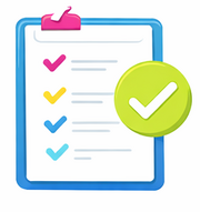 Visuel illustration d'un questionnaire