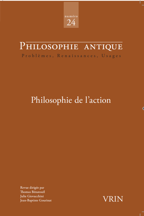 Revue Philosophie antique n°24